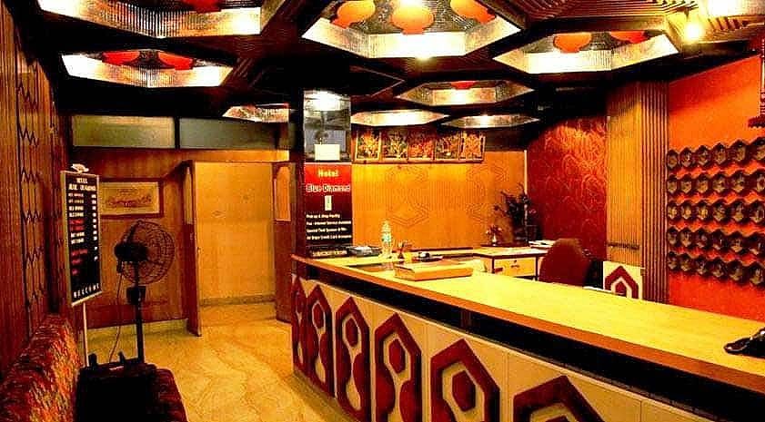 lobby and reception area